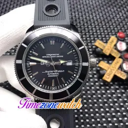 42mm Heritage Date B20 A1732124.BA61 Automatic Mens Watch Black Dial Black Rubber Strap Gents Sport Watches High Quality Timezonwatch E06B (1)