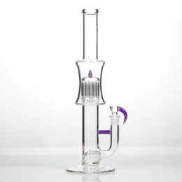 Vintage Glass Bong Water Pipe 5mm 7mm med 18,8 mm Joint 18 tum höjd Färgglad design Originalfabrik Made Can Put Customer Logo av DHL UPS CNE