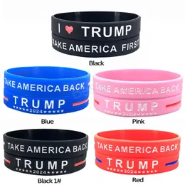 Donald Trump silikonowa bransoletka świąteczna Make America Great Again Bracelets 2024 Prezydent Wybor