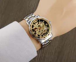 Relógio masculino feminino Relógio de qualidade luminosa Relógio de aço inoxidável moderno com bateria de quartzo