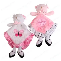 Asciugamani per orsi dei cartoni animati per bambini Asciugamani comodi con stampa animalier dolce e carina Asciugamani rilassanti stampati per bambini