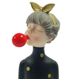 Przenośne głośniki Y-355 Mini Bubble Girl Wireless Głośnik Bluetooth Tws Cartoon Gift Card Home Decoration Black