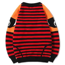 Suéteres com palhaço jacquard malha para renderizar um menino de gola alta conjuntos soltos grandes jardas tricô casaco padrão casual suéter masculino v191022