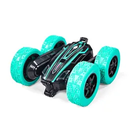 Induction off-road vehicle stall remote control children's twisting deformation swing arm stunt electric toy car wholesale