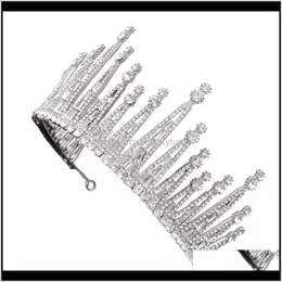 Clip Barrettes Gioielli Drop Delivery 2021 Foreven Accessori per capelli da sposa da sposa Brillanti strass Diademi e corone Fascia per le donne