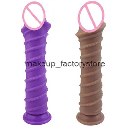 Massaggio Realistico Morbido Grande Dildo Pene Silicone Artificiale Cazzo Cazzo Anale Vaginale G Spot Stimolatori Adulti Sextoys Per Donna Masturbatore