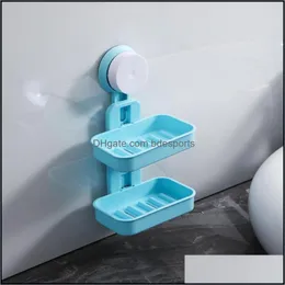 Aessories Bath Home Gardeth Aessory Set Mark Box Punch Soap Holder Strain Double Layer Draff Skens Bathroom No Drop Delivery 2021 Essxz