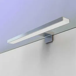 Försäljning LED vägg ljus badrum spegel varm vit / vit tvättroon vägglampa armaturer aluminium bobig abs lamphus 210724