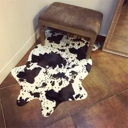 75x110cm Cute Cow Print Rug 29.5"Wx43.3"L Fun Rug Nice for Decorating Kids Room/Under Coffee Table/Cowboy-themed Nursery 210727