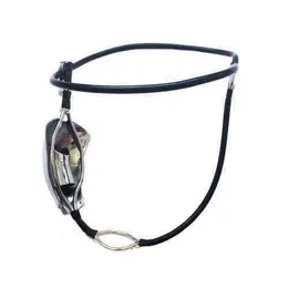 NXY Chastity Device Man Portable Belt med hål Rostfritt Stål Fågel Låsbar Kuk Bur Penis Lås Sexleksaker För Men1221