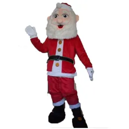 Halloween Santa Claus Mascot Kostym Toppkvalitet Tecknad Anime Tema Karaktär Vuxna Storlek Julfödelsedagsfest Utomhus Outfit