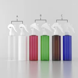 空のプラスチック化粧品容器マウストリガースプレーポンプメイクホワイトブルーブルーブラウンクリアボトルミスト噴霧器収納ボトルジャー