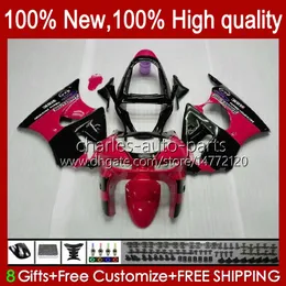 Fairings Kit For KAWASAKI NINJA ZX-6R ZX-636 ZX600 ZX600CC 98-99 Bodywork 16No.20 glossy red ZX-600 600CC ZX636 ZX6R 98 99 ZX 636 600 CC 6 R 6R 1998 1999 Motorcycle Bodys