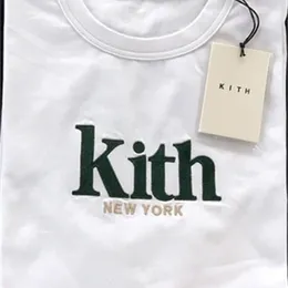 Kith Men's Men's Designer T -shirt - Vintage Style Oversied Trening Tee w USA z 100% bawełnianą tkaniną 671