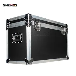 SHEHDS Stage Lighting Flight Case 2 In 1 Fast Delivery LED Beam+Wash 19x15W For Disco KTV Party Professional DJ Equipment