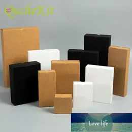 5PCS Cardboard Kraft Paper Gift Box Drawer Small Box Pull-Out Jewelry Small Chocolate Candy Biscuit Packaging