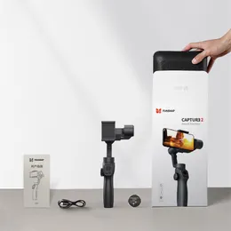 EU в STCOCK Funsnap Capture2S 3-ось Handheld Himbal Стабилизатор фокусировки Pull Zoom Для смартфонов Камера видео записи Bluetooth VLOG Live