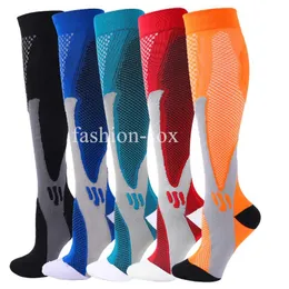 Men's Socks Compression Sport Nursing Stockings Prevent Varicose Veins Pregnancy Athletic Soccer
