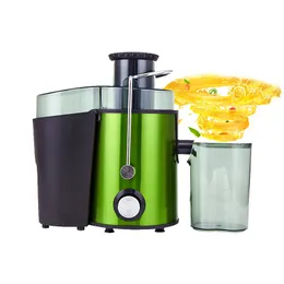 2-hastighet elektrisk juice extraktor rostfritt stål juicer hel frukt vegetabilisk matblandare mixer extraktormaskin