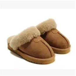 2021 Hot sell 15color Classic design style 51250 Keep Warm slippers goat skin sheepskin snow Man women shoes SIZE US4-14 Boy girl shoes
