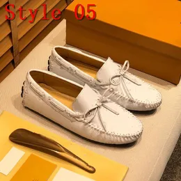 A1 Sapatos masculinos Preto 2021 Nova Moda Flats Pointed Toe Designer de luxo homens sapatos de couro confortável escritório formal mens vestido sapato