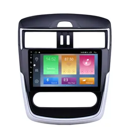 9 tums bil DVD-spelare Android FM-radio för Nissan Tiida 2016-2018 Multimedia System Touch Screen Stereo GPS Navigation Support CarPlay DVR OBD2