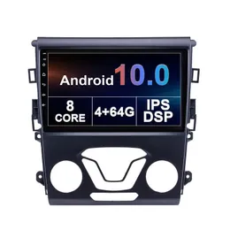 Samochodowy odtwarzacz wideo DVD dla Forda Mondeo 2013+ Jednostka Nawigacja GPS Multimedia WiFi Stereo BT SWC 10 cal Android