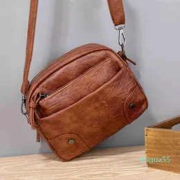 Shoulder Bags Bolso De Lujo Piel Sinttica Estilo Retro Para Mujer Bandolera Con Diseo Marca Billetera