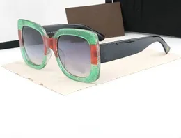 Yeni Kare Güneş Gözlüğü Kadın Moda Boy Metal Çerçeve Vintage Gözlük Erkekler Shades Retro Degrade Renkler óculos UV400