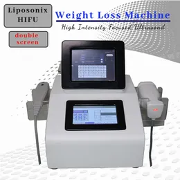 HIFU Schlankheitsmaschine Liposonix Gewichtsverlust Fettentfernung Anti-Falten-Salon Gebrauchte tragbare Geräte