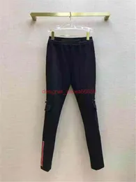 Kobiety Legginsy Spodnie Spring Autum Fashion Style Lady Slim Pant Thuse Outwears High Paist Sport Capris z literami Drukowane dna rozmiar S-L