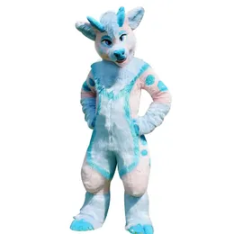 2022 Fursuit Plush Husky Dog Fox Wolf Mascot Costumesハロウィーンファンシーパーティードレス漫画キャラクターカーニバルクリスマスイースター広告誕生日パーティーコスチューム衣装