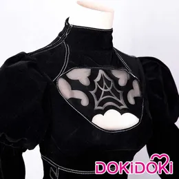 DokiDoki-SR Gioco Cosplay NieR: Automata 2B YoRHa No. 2 Tipo B Costume Donna Halloween NieR Automata Y0913