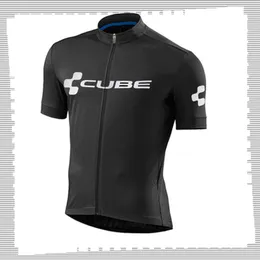 Pro Team CUBE Maglia da ciclismo Uomo Estate quick dry Uniforme sportiva Camicie da mountain bike Top da bicicletta da strada Abbigliamento da corsa Abbigliamento sportivo da esterno Y21041273
