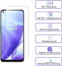 9H Härte gehärtetes Glas HD Clear Screen Protector für OnePlus N20 5G 10 Pro Anti Fingerprint Case Friendly Easy Installation