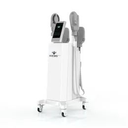 Vertikale HIEMT Slimming Maschine EMS Muskelstimulator für Gewicht Cellulite Reduktion Elektromagnetische 4 Griffe EMT8-4S-MAX4