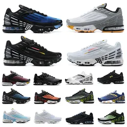 Nike air max plus tn 3 하이퍼 로얄 TN Plus 3 남자 실행 신발 검은 무지개 빛깔의 일몰 미시간 트리플 화이트 블루 미국 네온 망 트레이너 스포츠 스 니 커 즈 40-45
