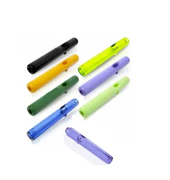 New Hot 5inch 7inch Premium Steamroller Glass Bong Water Smoking Narghilè Pipe Colorful Hand Dab Rigs può mettere il tuo logo