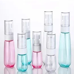 30 ml, 60 ml, 100 ml, leere Plastiknebel-Sprühflaschen, Kosmetik-Verpackungsbehälter, Reise, nachfüllbare Lotion-Pumpflasche