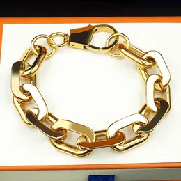 Mens Bracelet Bangle Chain Hip Hop Jewelry Necklace Bracelets Gold Sier Miami Cuban Link Chains Necklaces Accessories with