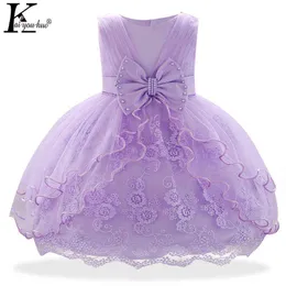KEAIYOUHUO Summer Baby Girl Dress Vestidos Iinfantil Christmas Dress First Birthday Party Princess Dresses For Baby Girl Clothes G1129