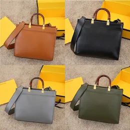 Wholesale Designer Handbags Shoulder Bags high quality shopping sack leather material amber double handle large capacity letter band decoration collocation ffff