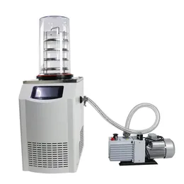 Zoibkd Lab Supplies In-Situ Curve Hushållet Intelligent matfrysningstork med Rotary Vane Vacuum Pump