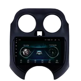 Android 9 "Samochodowy odtwarzacz radiowy DVD dla Nissan Marzec-2010 2DIN GPS Multimedia z Bluetooth USB WiFi AUX Support DVR SWC