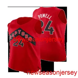 Maglia da basket Norman Powell n. 24 cucita al 100%.