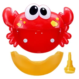 24 Musik Baby Badkar Crab Automatisk Bubble Blower Bubble Maker Machine Song Bath Toy Gift