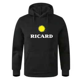 Mäns Tröjor 2021 Män Ricard Hoodie Sweat-shirt Streetwear Kläder Polerone Vinter Kläder Kvinnor Harajuku Shirt