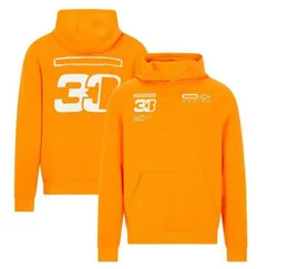 2021 F1 Racing Suit Team Sweter Logo Logo Męska kurtka Męska modna marka Casual Loose Pullover Plus Size Fan Spring i Autumn Hoodie