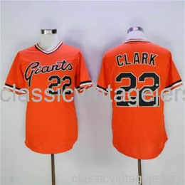 Broderie Will Clark, célèbre maillot de baseball américain cousu hommes femmes jeunesse maillot de baseball taille XS-6XL