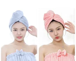 high quality wholesale shower caps quick drying wrap microfiber hair towel custom turban towel for girl women